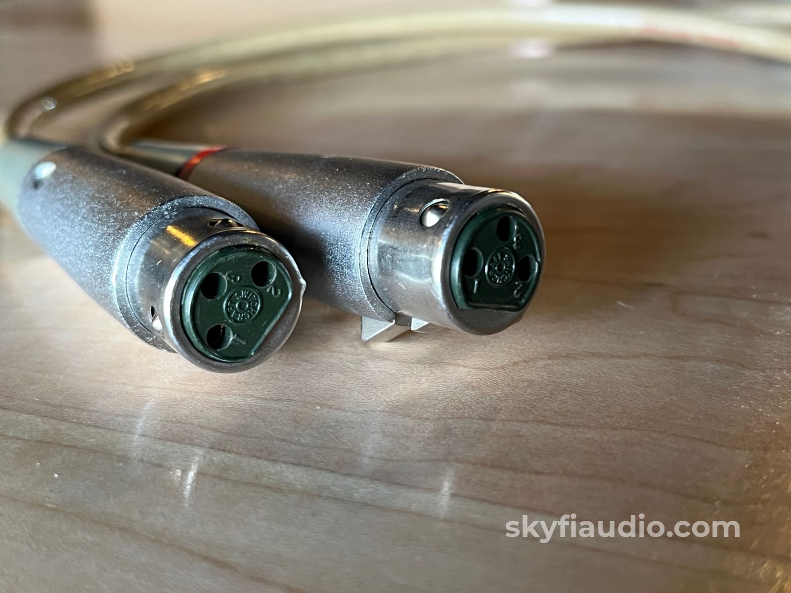 Cello Strings Female XLR to Male Fischer Cable/Jumper Pair - 22’’ Cables