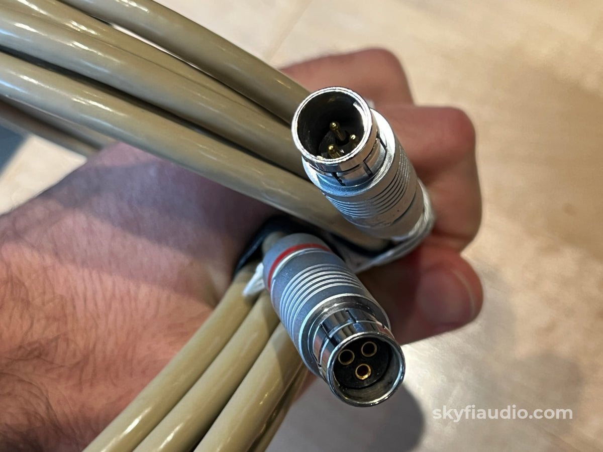 Cello Strings Fischer To Fisher Interconnects (Pair) - 89’’ Cables