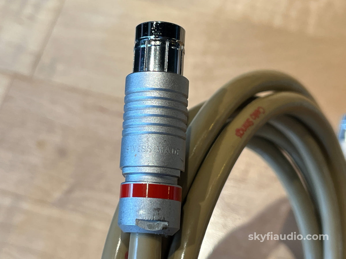 Cello Strings Fischer To Fisher Interconnects (Pair) - 89’’ Cables