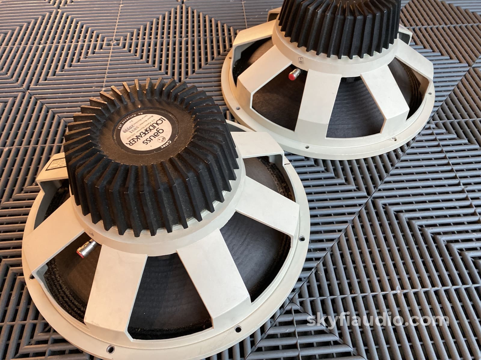 Cetec Gauss 15 Loudspeaker Drivers 5831 (Consecutive Serials) Speakers