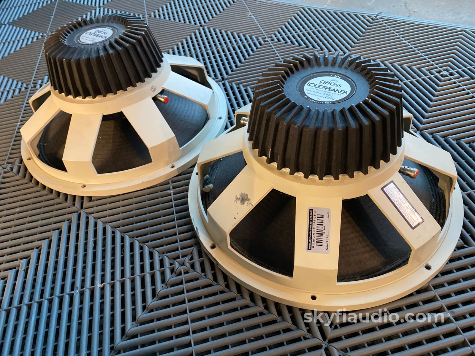 Cetec Gauss 15 Loudspeaker Drivers - 5831 Speakers