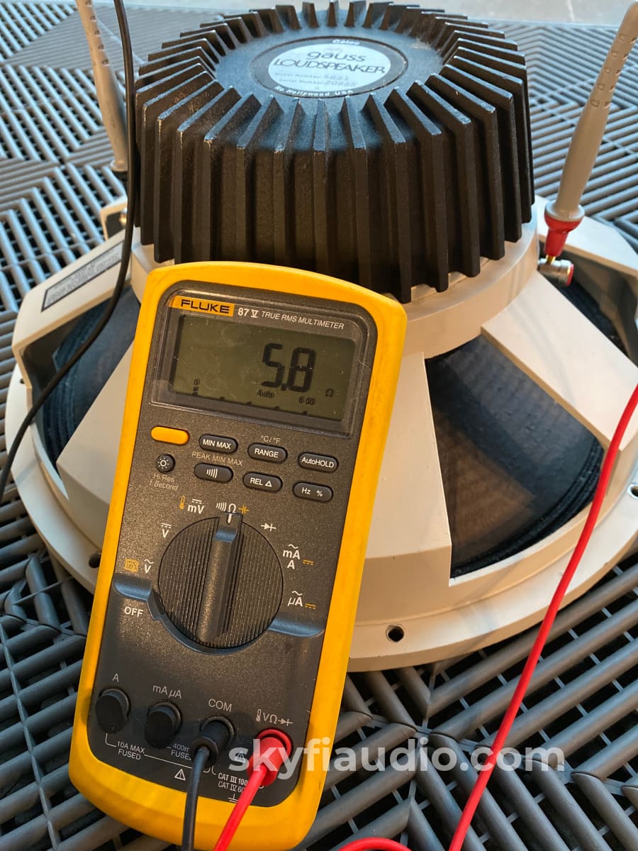 Cetec Gauss 15 Loudspeaker Drivers - 5831 Speakers