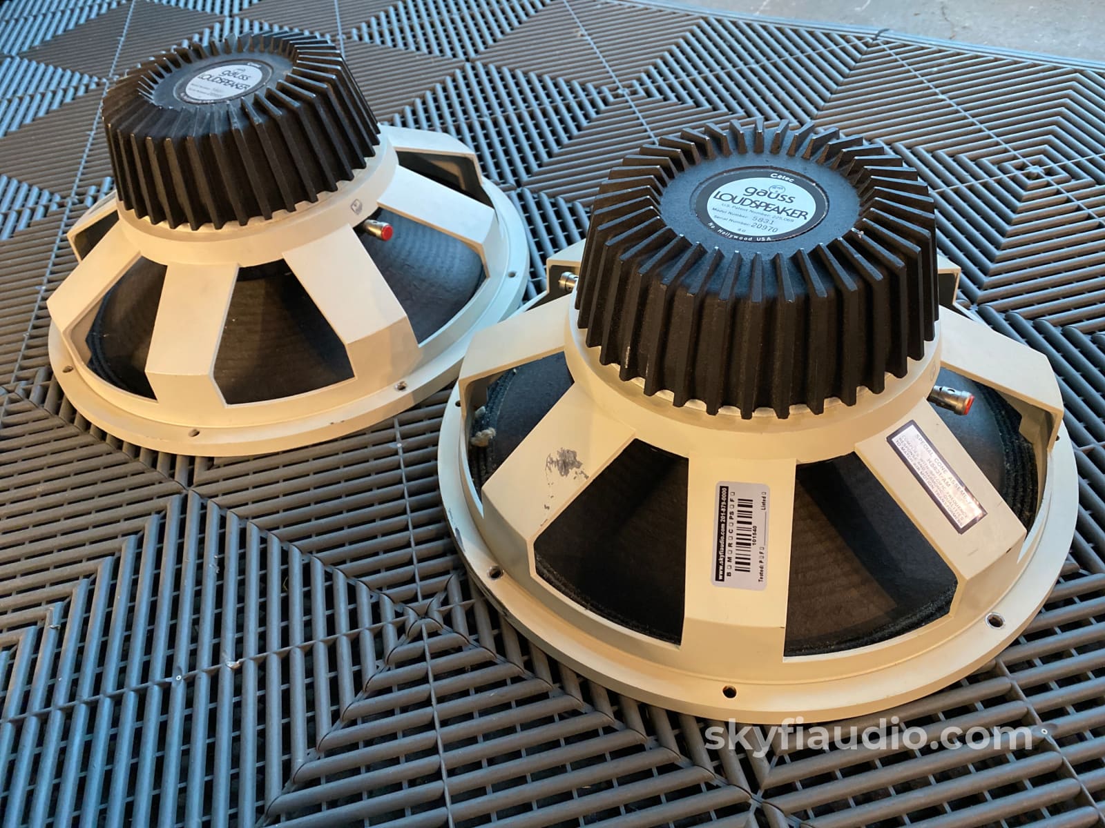 Cetec Gauss 15 Loudspeaker Drivers - 5831 Speakers