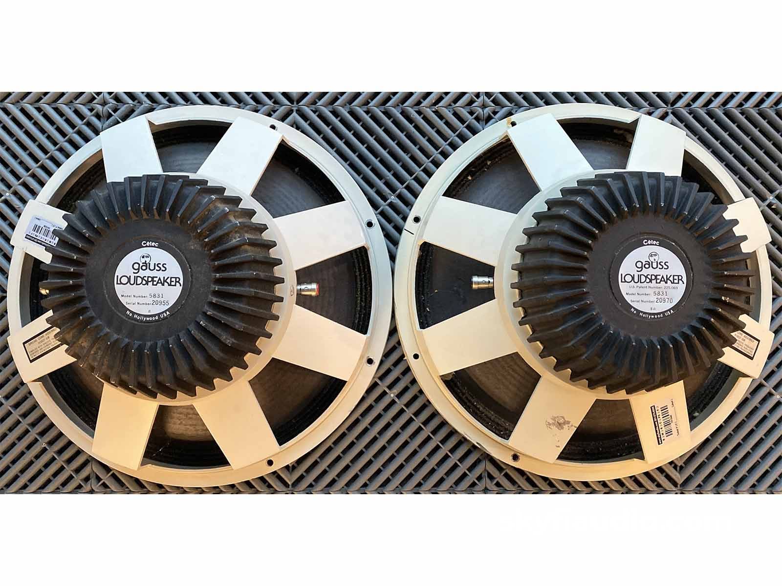 Cetec Gauss 15 Loudspeaker Drivers - 5831 Speakers