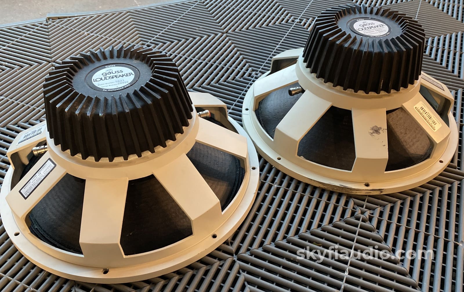 Cetec Gauss 15 Loudspeaker Drivers - 5831 Speakers