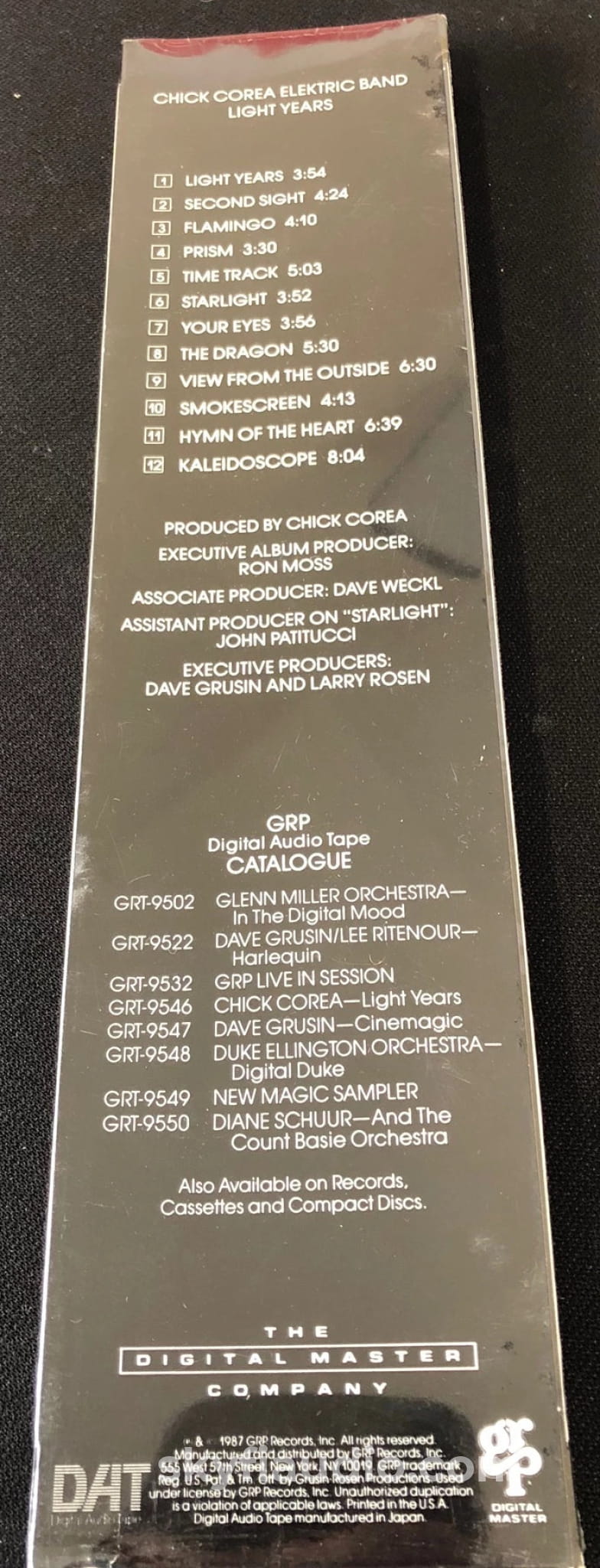 Chick Corea Elektric Band - Light Years New Pre-Recorded Dat Tape Music