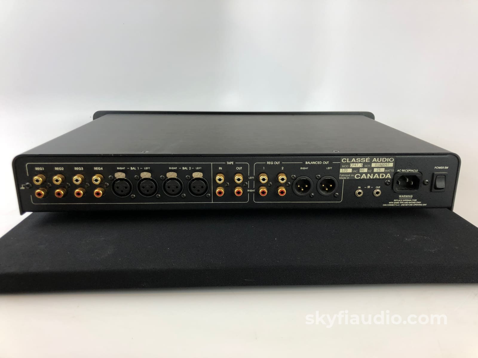 Classe Audio Cp-47.5 Line Stage Analog Preamp With Remote Preamplifier