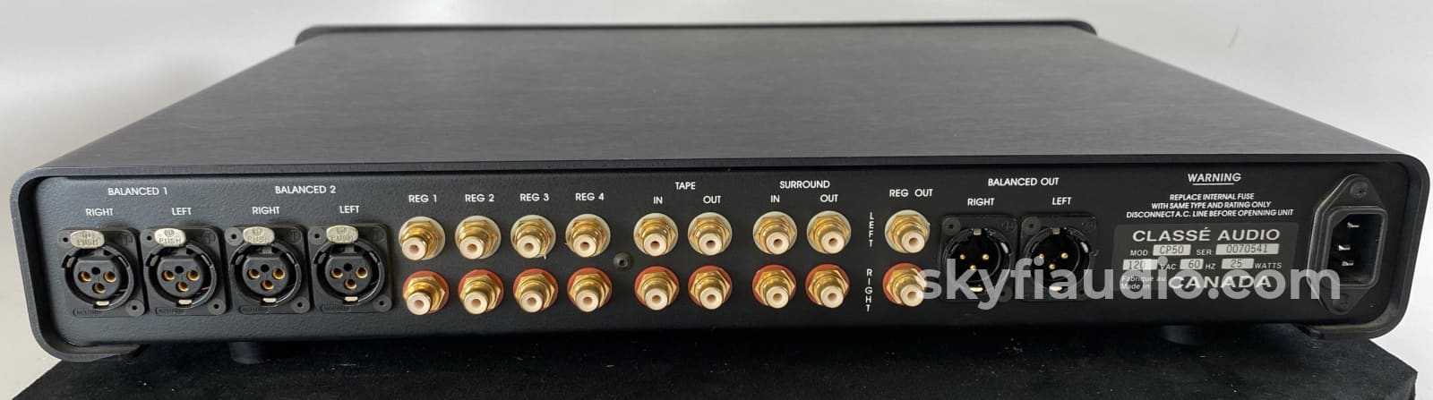 Classe Audio Cp-50 Remote Control Balanced Preamplifier