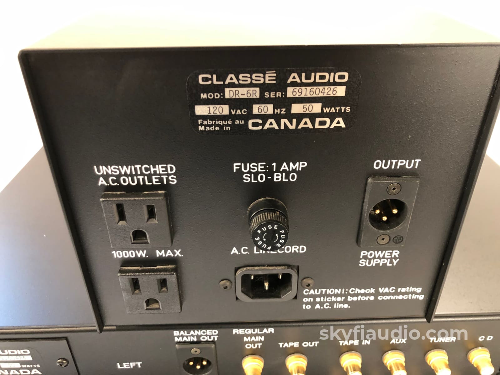 Classe Audio Dr-6-R Analog Preamp With Full Featured Phono - Complete Preamplifier