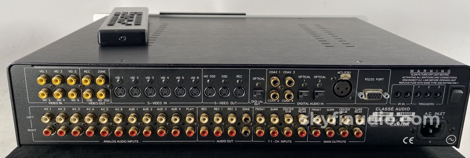 Classe Audio Ssp-30 Preamplifier/Processor Preamplifier