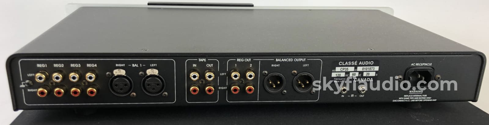 Classe Cp-35 Solid State Preamp - Complete With Box Manual And Remote Preamplifier