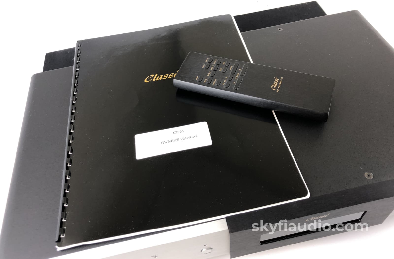 Classe Cp-35 Solid State Preamp - Complete With Box Manual And Remote Preamplifier