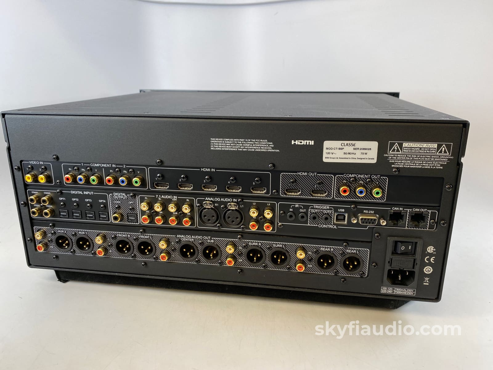 Classe Ct-Ssp Flagship Home Theater Processor Custom Integrator/Installer Version Of The Ssp-800