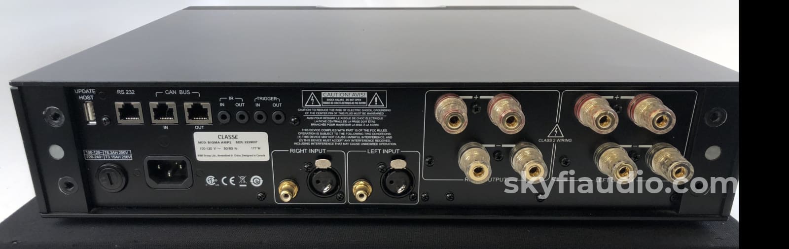 Classe Sigma Amp2 Solid State Stereo Amplifier In Box (2 Of 2)