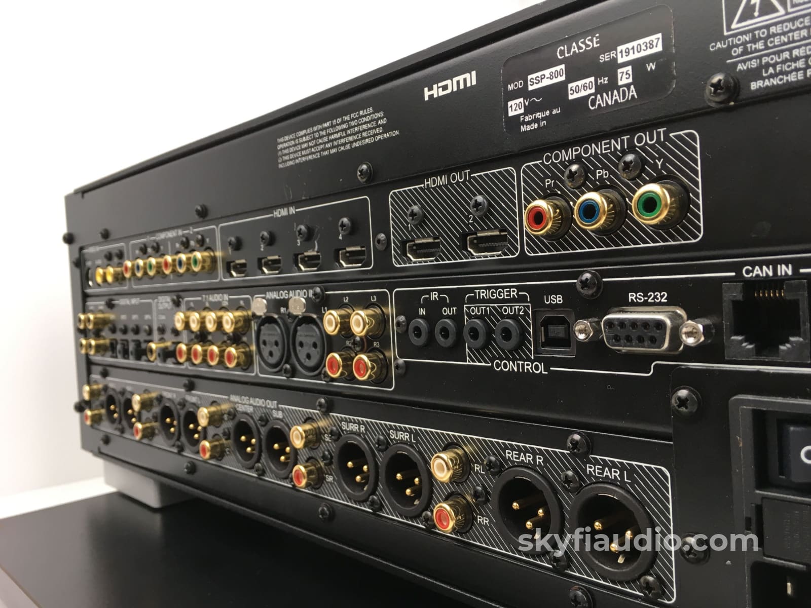 Classe Ssp-800 Theater Surround Sound Processor - Loseless Dolby Truehd Dts-Hd Master Audio