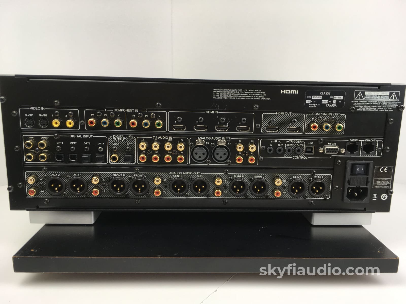 Classe Ssp-800 Theater Surround Sound Processor - Loseless Dolby Truehd Dts-Hd Master Audio