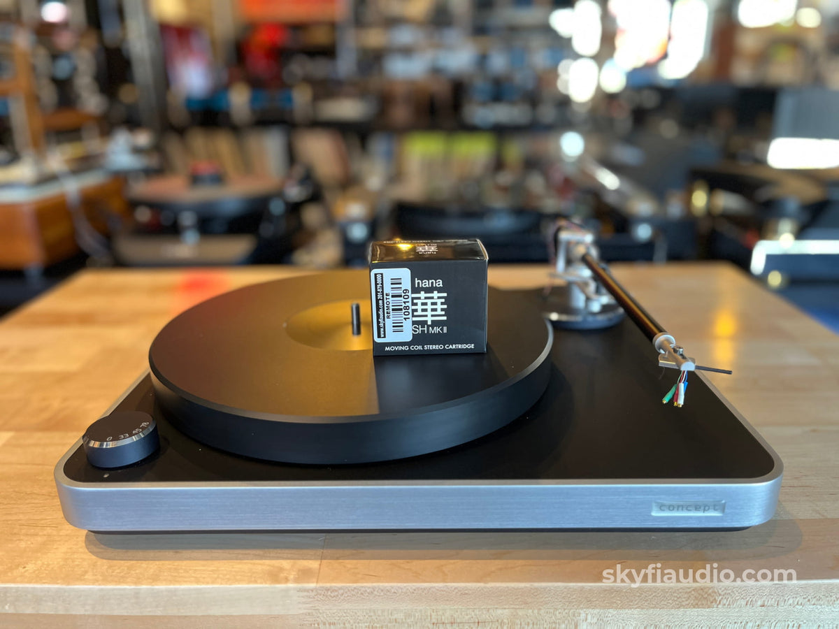Clearaudio Concept Turntable W/ New Hana SH MKII Cartridge - Turntable