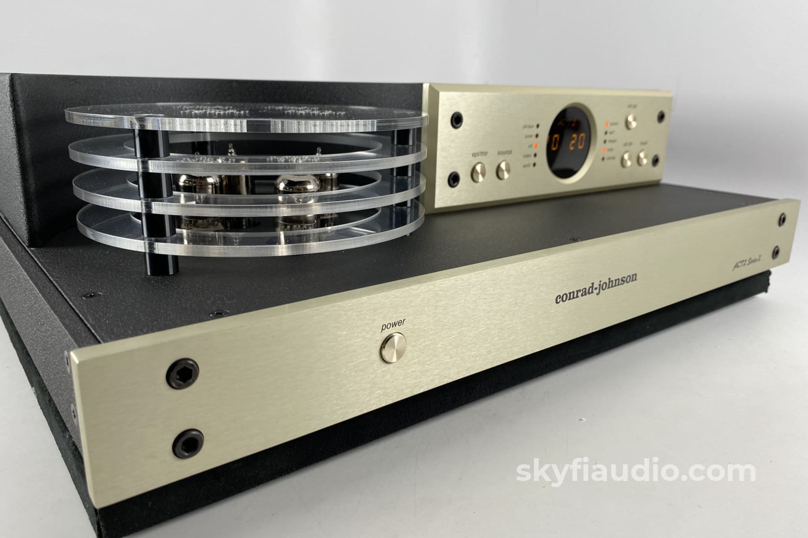 Conrad Johnson Act2 Series 2 Tube Preamplifier Complete Set $16 500 Msrp