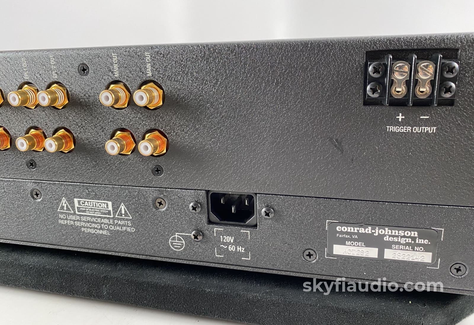 Conrad Johnson Act2 Series 2 Tube Preamplifier Complete Set $16 500 Msrp