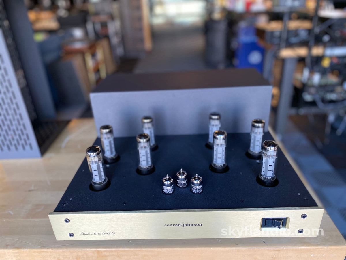 Conrad Johnson Classic One Twenty Tube Amplifier - Complete Kit 125Wx2 Recaueuhnjytoagny