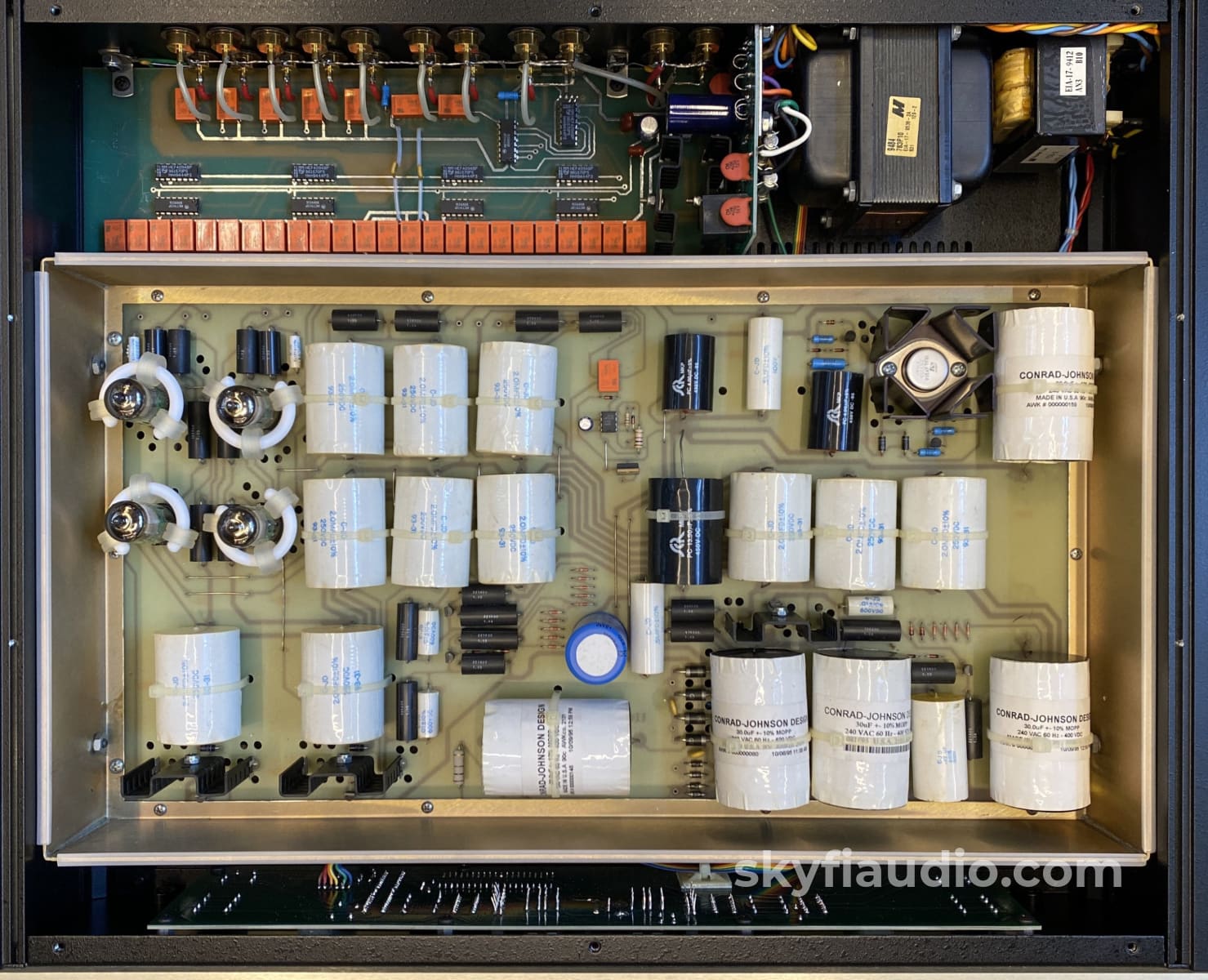 Conrad Johnson Premier Fourteen 14 Line-Stage Tube Preamp With Remote Control Preamplifier