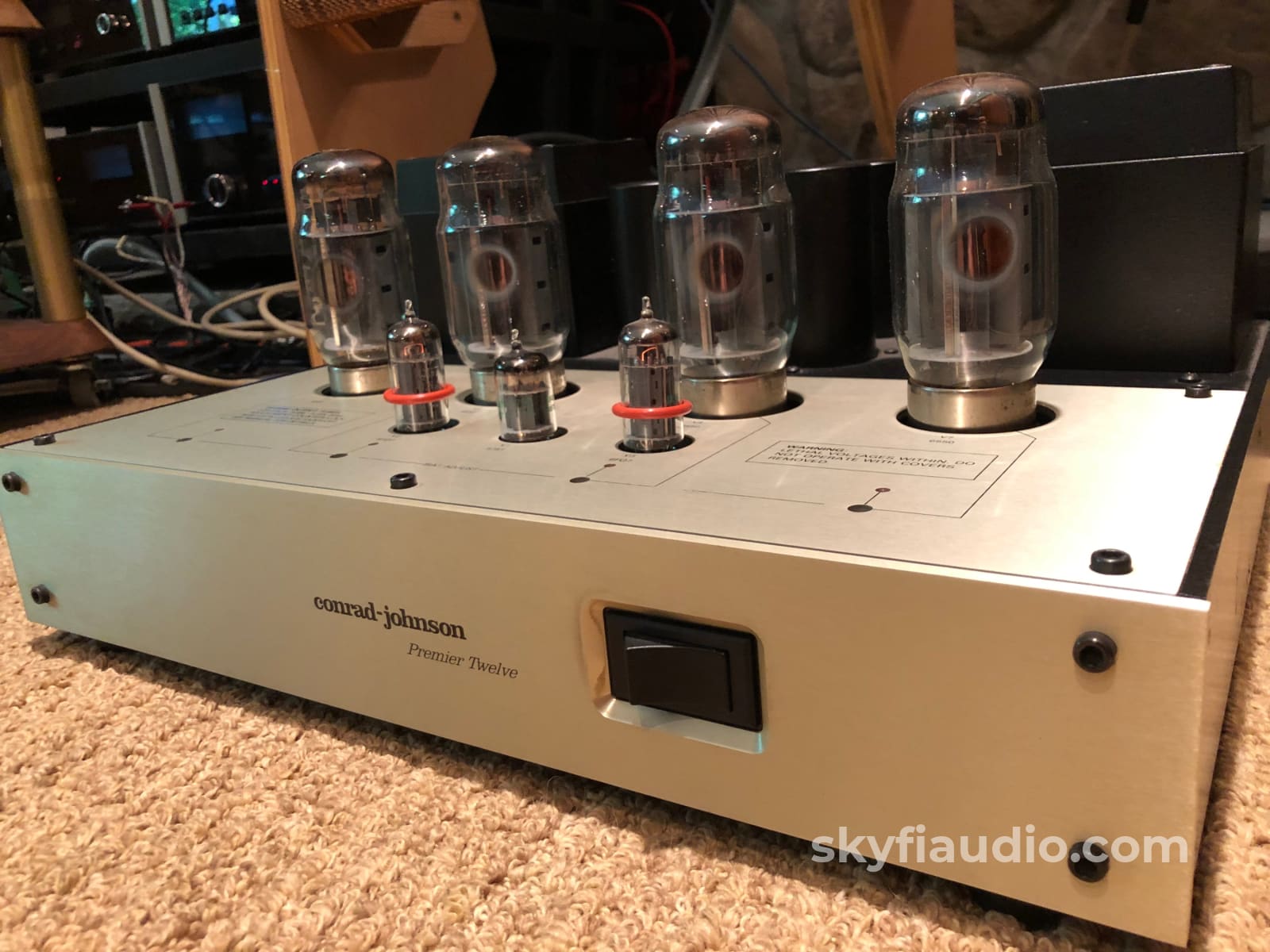Conrad-Johnson Premier Twelve Tube Monoblock Amplifiers - With C1 Teflon Upgrade And Kt120S