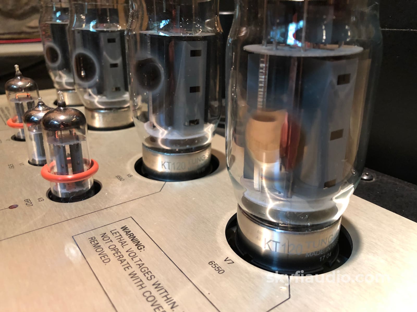 Conrad-Johnson Premier Twelve Tube Monoblock Amplifiers - With C1 Teflon Upgrade And Kt120S