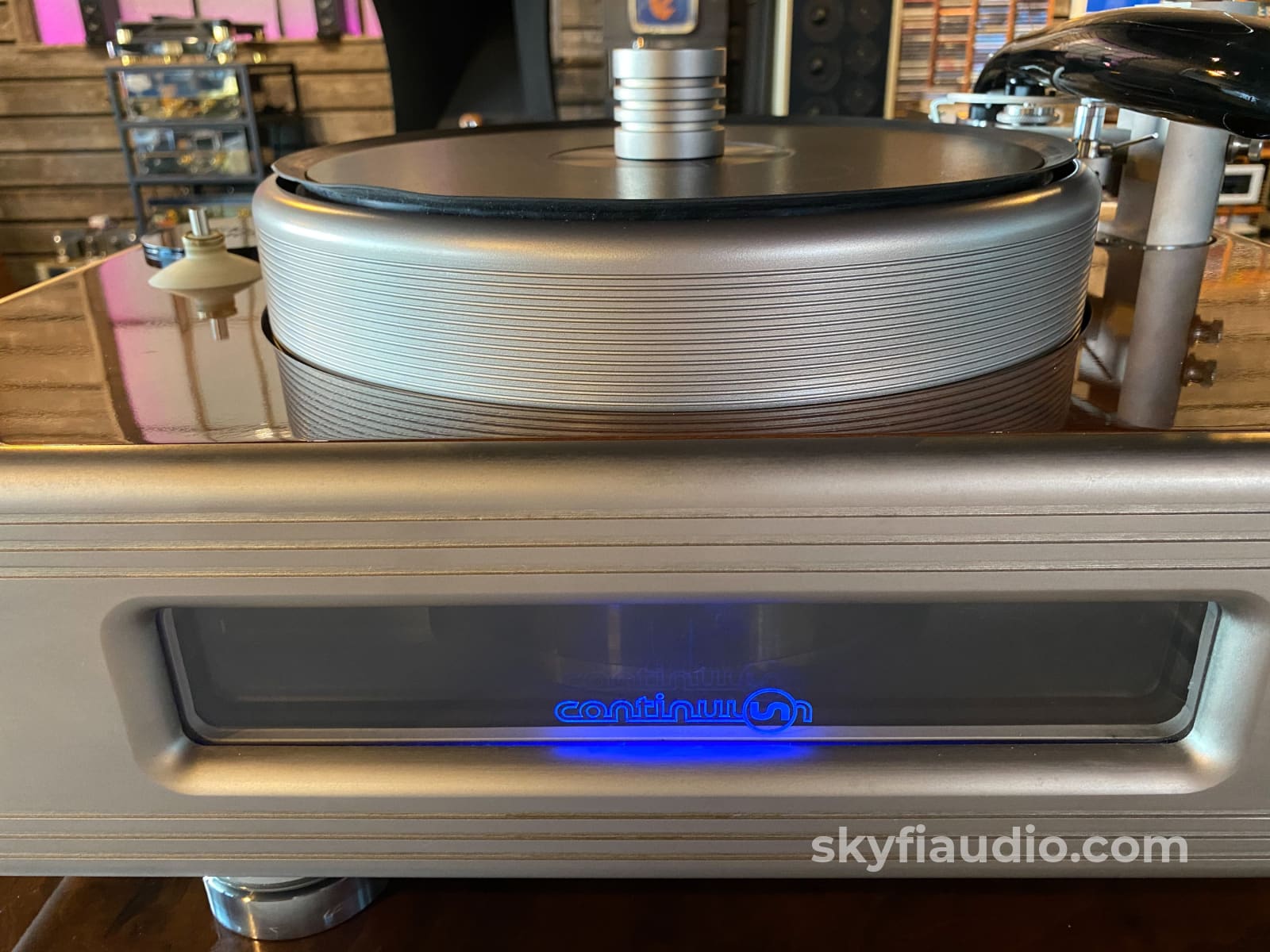 Continuum Audio Labs - Caliburn Turntable With Cobra Arm Stand And Minus K Platform