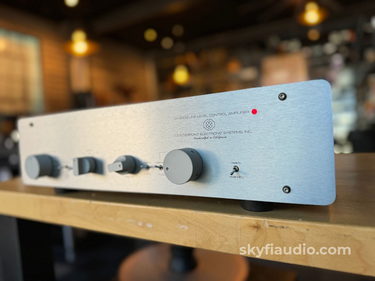 Counterpoint Sa - 2000 Vintage Line - Level Tube Preamp Preamplifier
