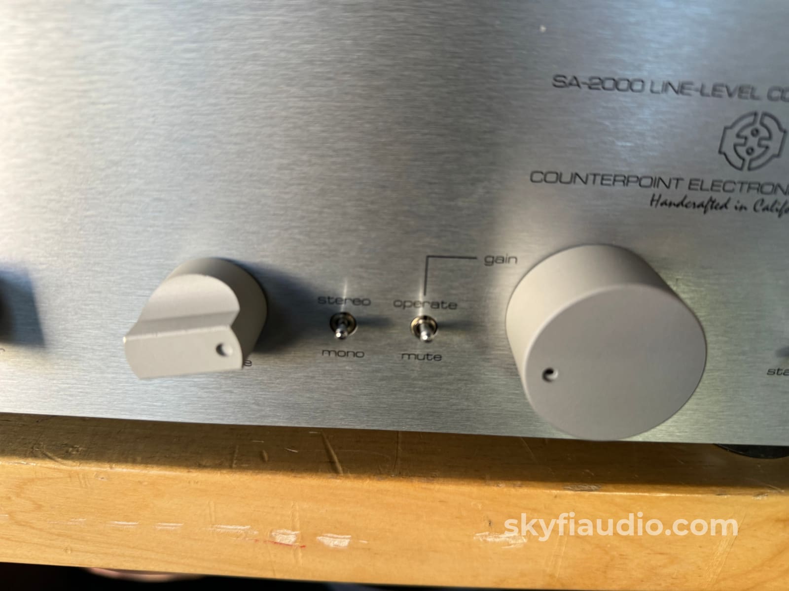 Counterpoint Sa - 2000 Vintage Line - Level Tube Preamp Preamplifier