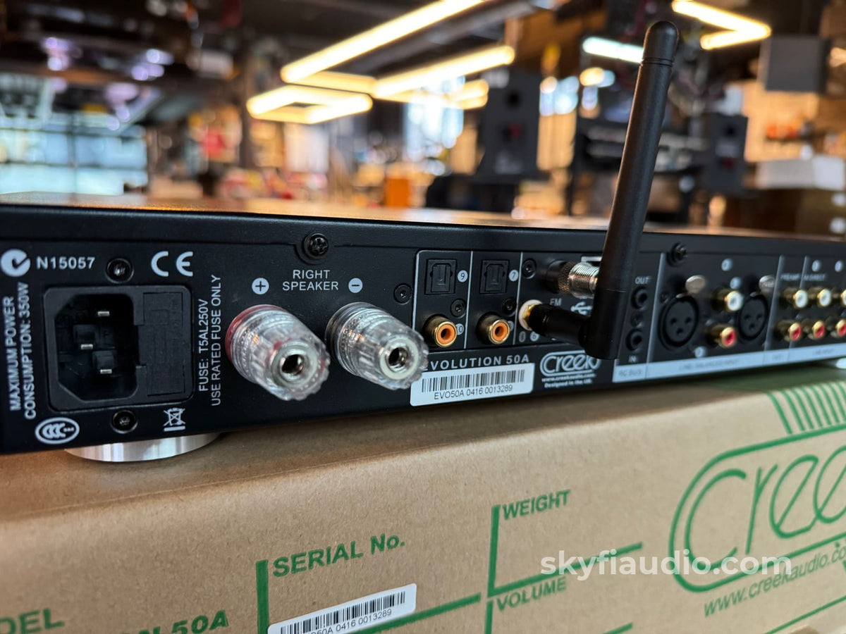 Creek Evolution 50 A Integrated Amp W/ Ruby 2 Dac Module - Complete Amplifier