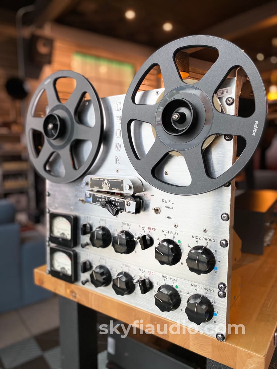 Crown 700T (712C) Vintage Tube Reel To Machine Tape Deck