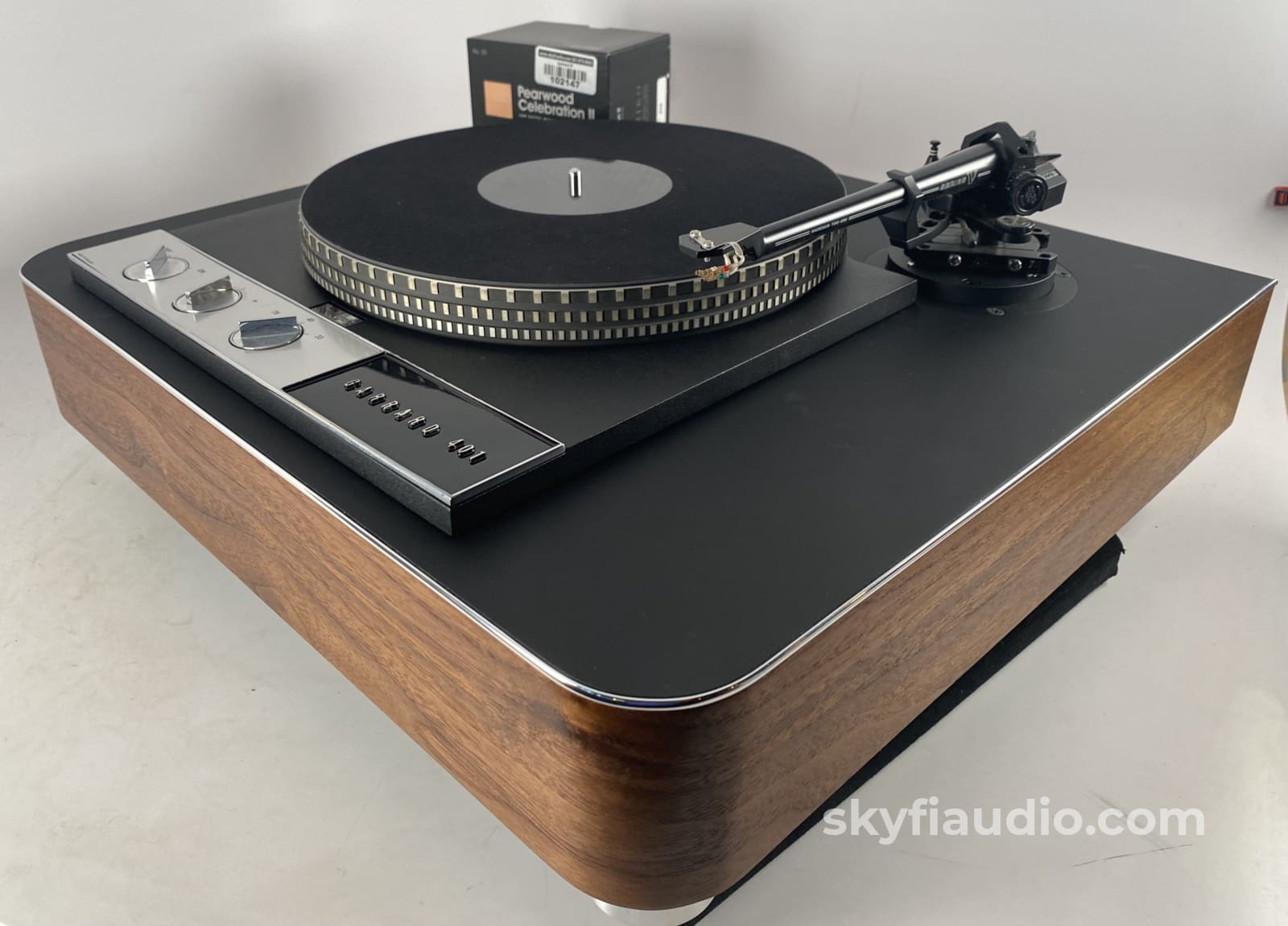 Custom Garrard 401 Turntable With Sme Arm Sumiko Cartridge And New Plinth