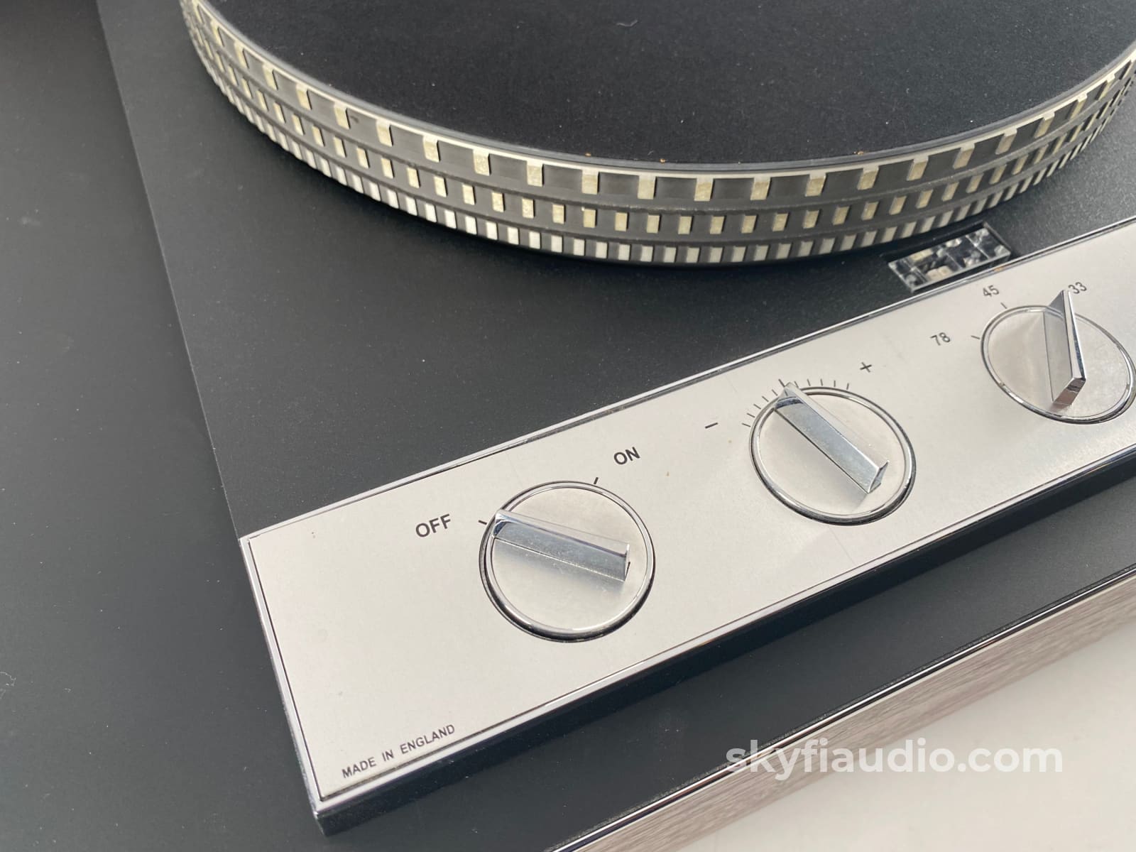 Custom Garrard 401 Turntable With Sme Arm Sumiko Cartridge And New Plinth