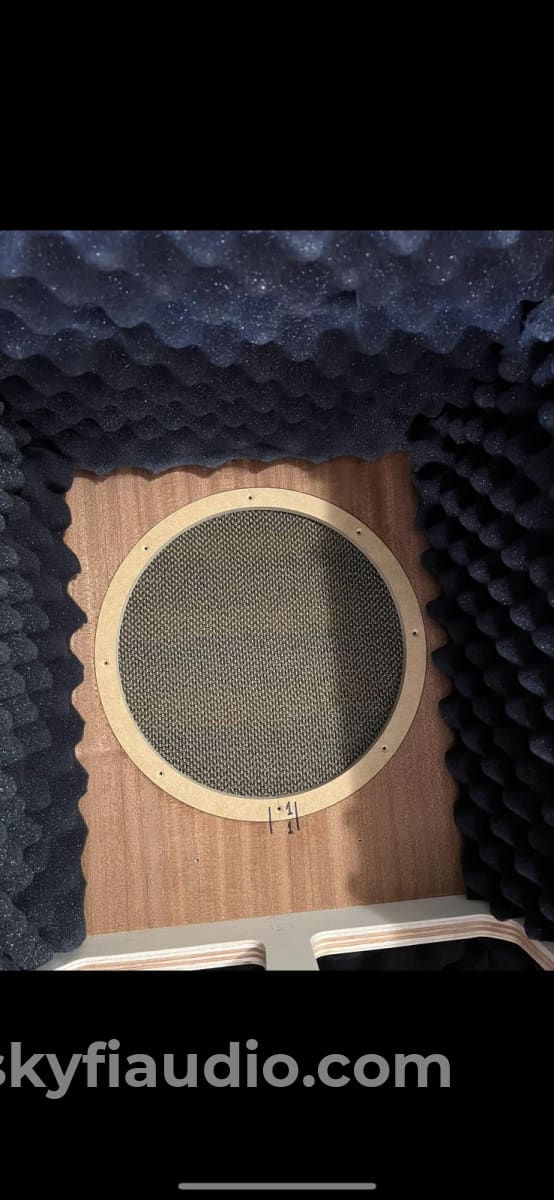 Custom One Of A Kind Tannoy Red Vintage Speakers