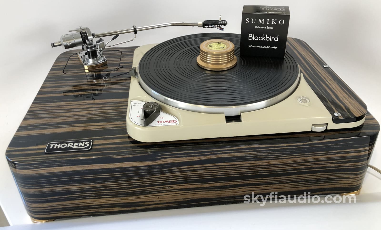 Custom Thorens Td-124 For Sean - No Tonearm Turntable