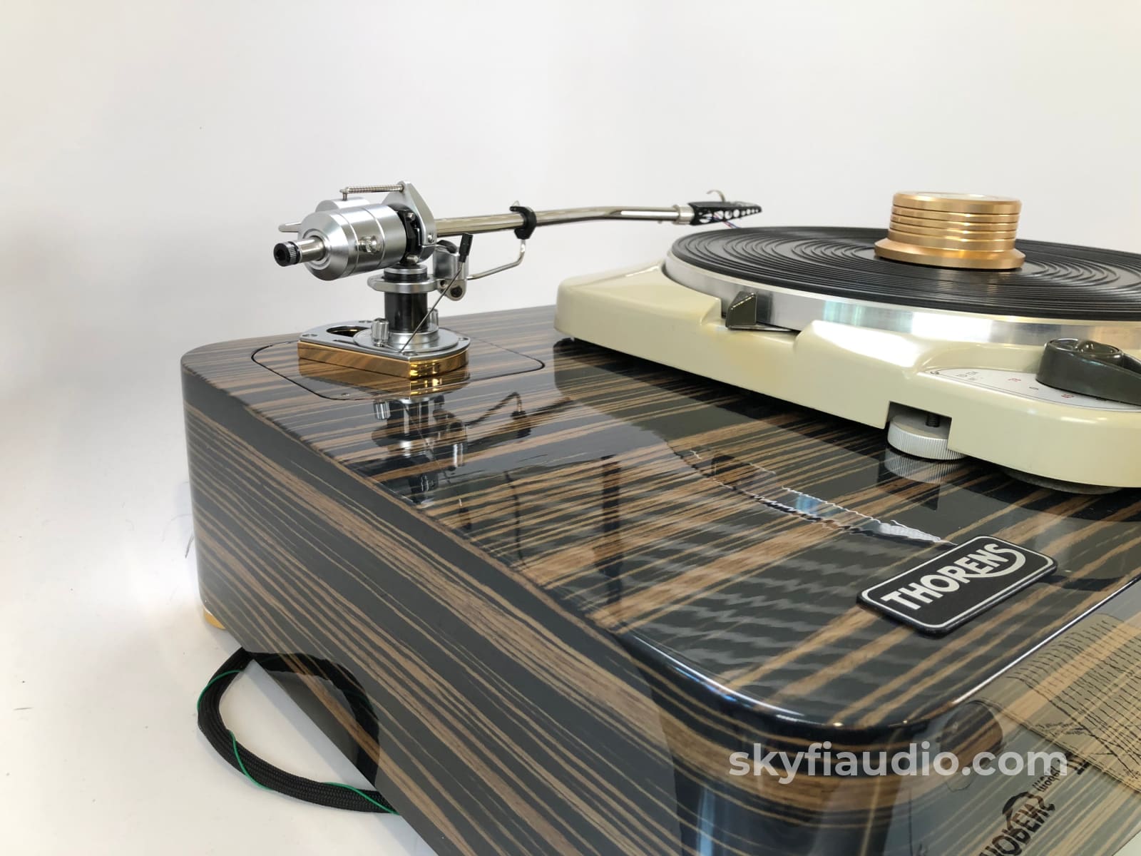Custom Thorens Td-124 For Sean - No Tonearm Turntable