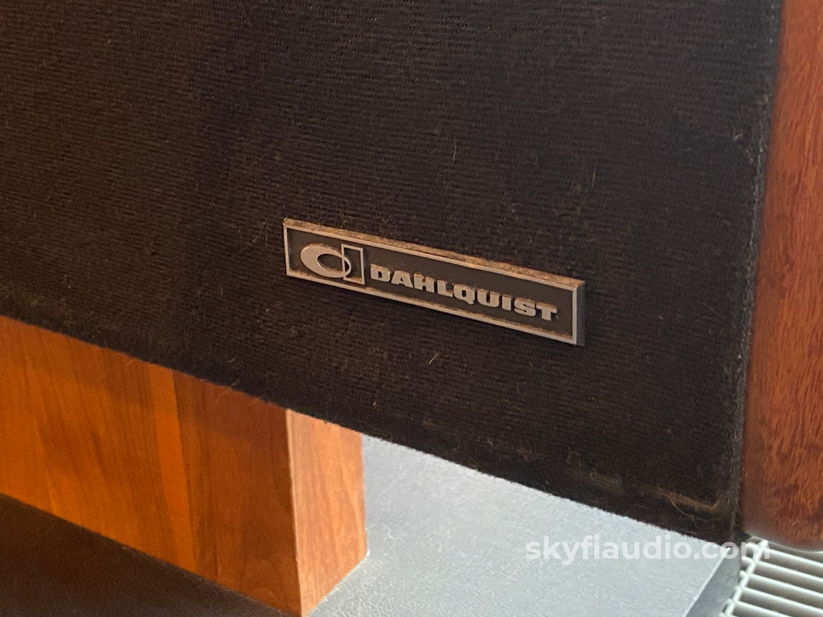 Dalquist Dq-10 Vintage Speaker Pair W/ Stands Speakers