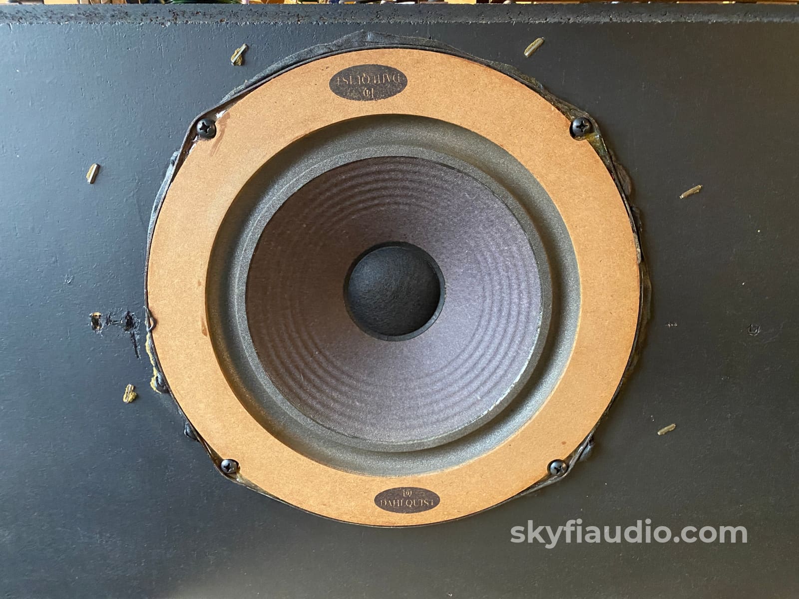 Dalquist Dq-10 Vintage Speaker Pair W/ Stands Speakers