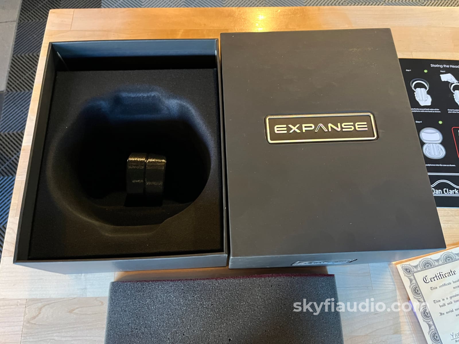 Dan Clark Audio Expanse Planar Magnetic Headphones - w/15’ Silver Dragon Cable Headphones