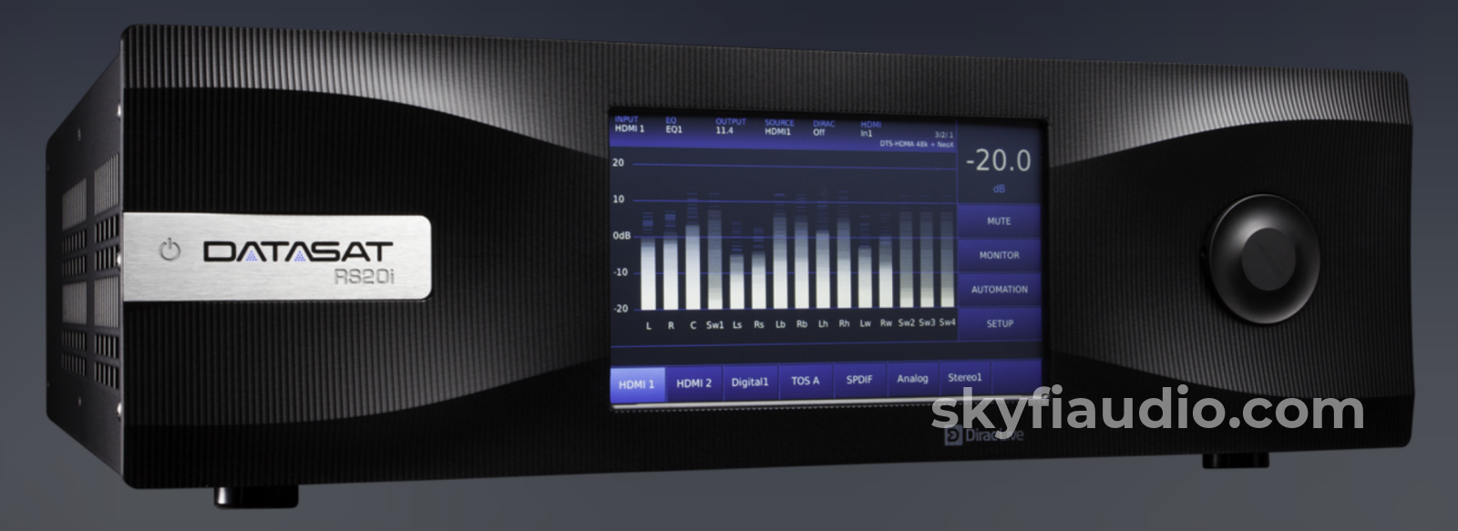 Datasat Digital Rs20I Flagship Theater Processor Preamplifier
