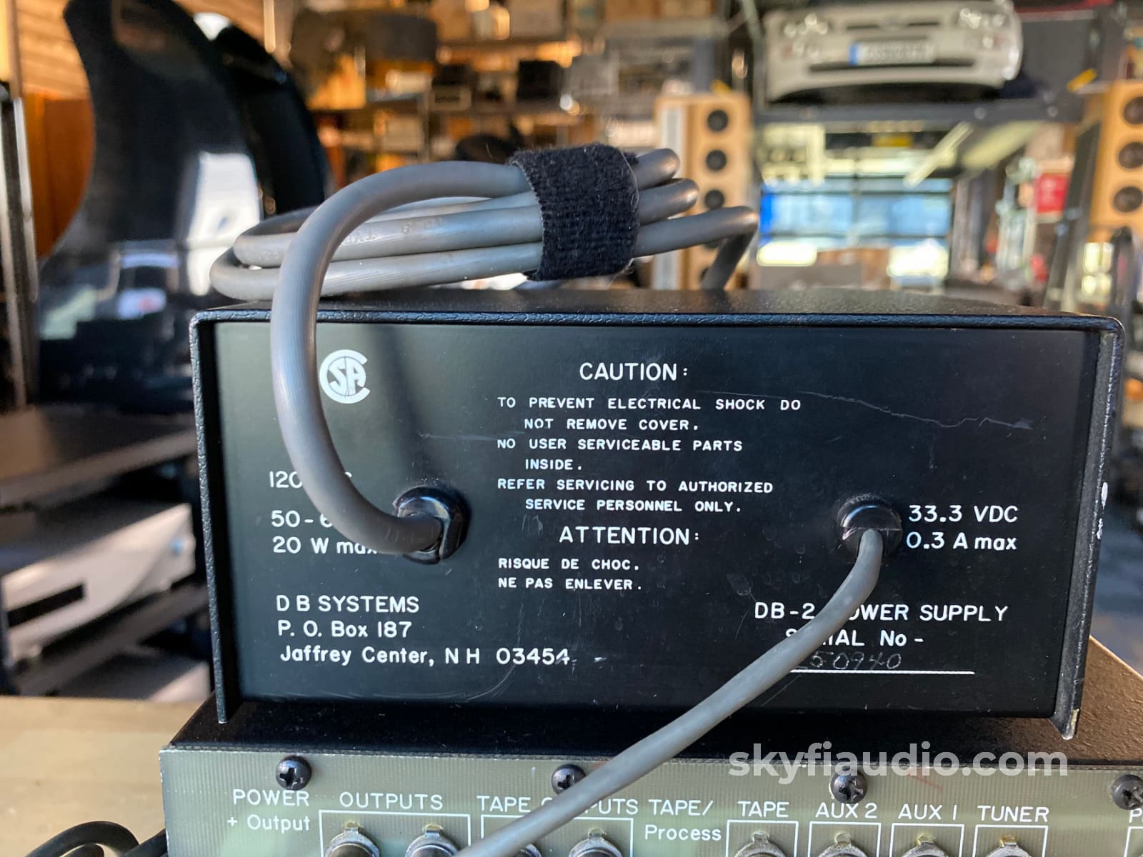 Db Systems Db-1 Db-5 Db-2 Preamp Tone Control Power Supply W/ Phono Preamplifier