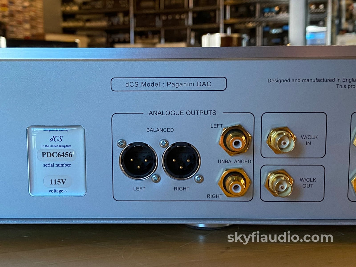Dcs Paganini Dac (Digital To Audio Converter) - Complete Kit $18K Msrp Cd + Digital