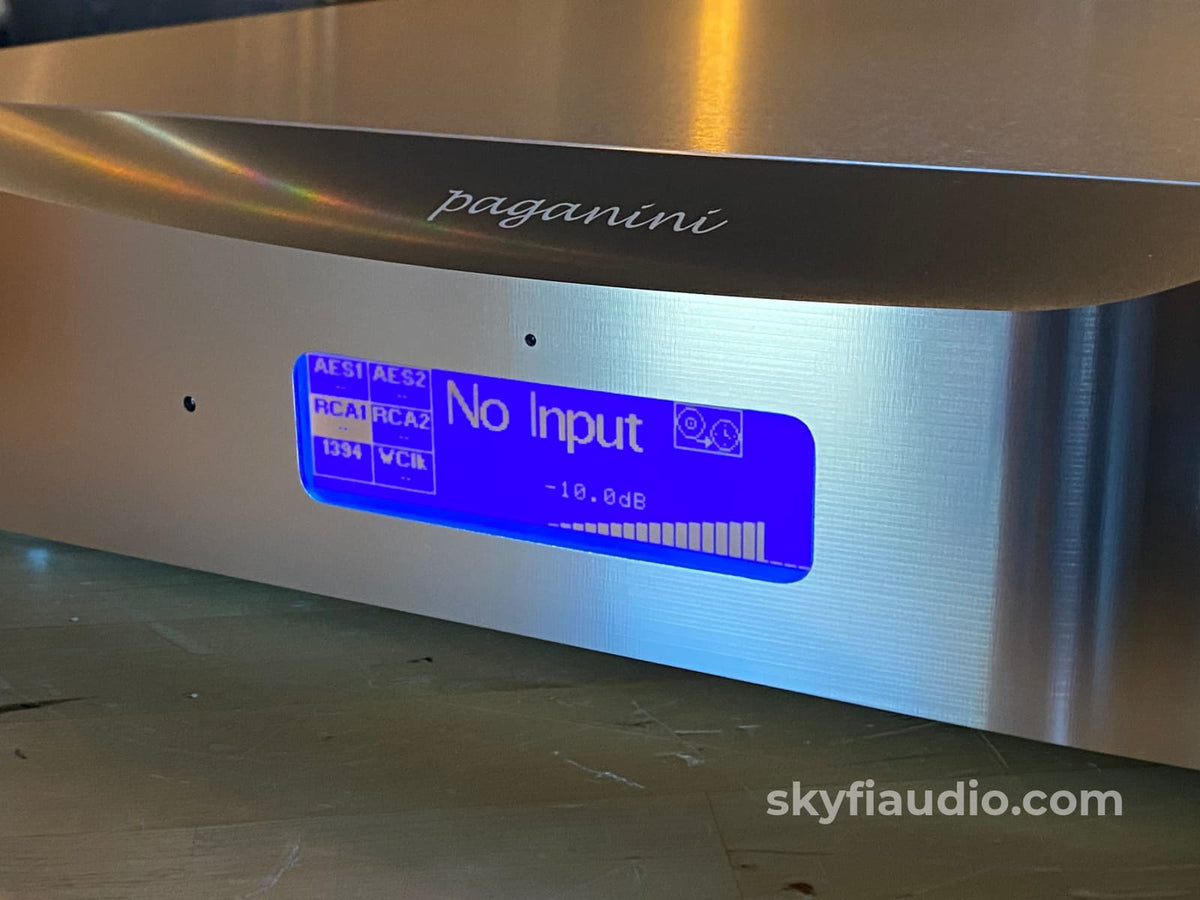 Dcs Paganini Dac (Digital To Audio Converter) - Complete Kit $18K Msrp Cd + Digital