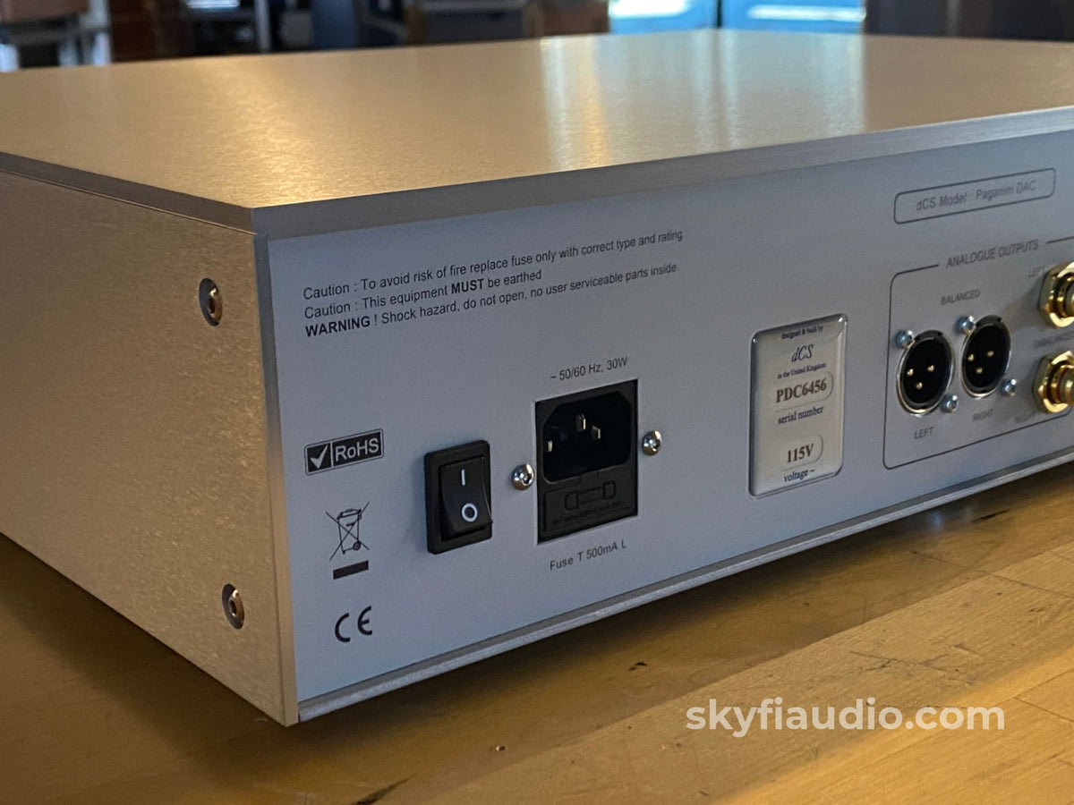 Dcs Paganini Dac (Digital To Audio Converter) - Complete Kit $18K Msrp Cd + Digital