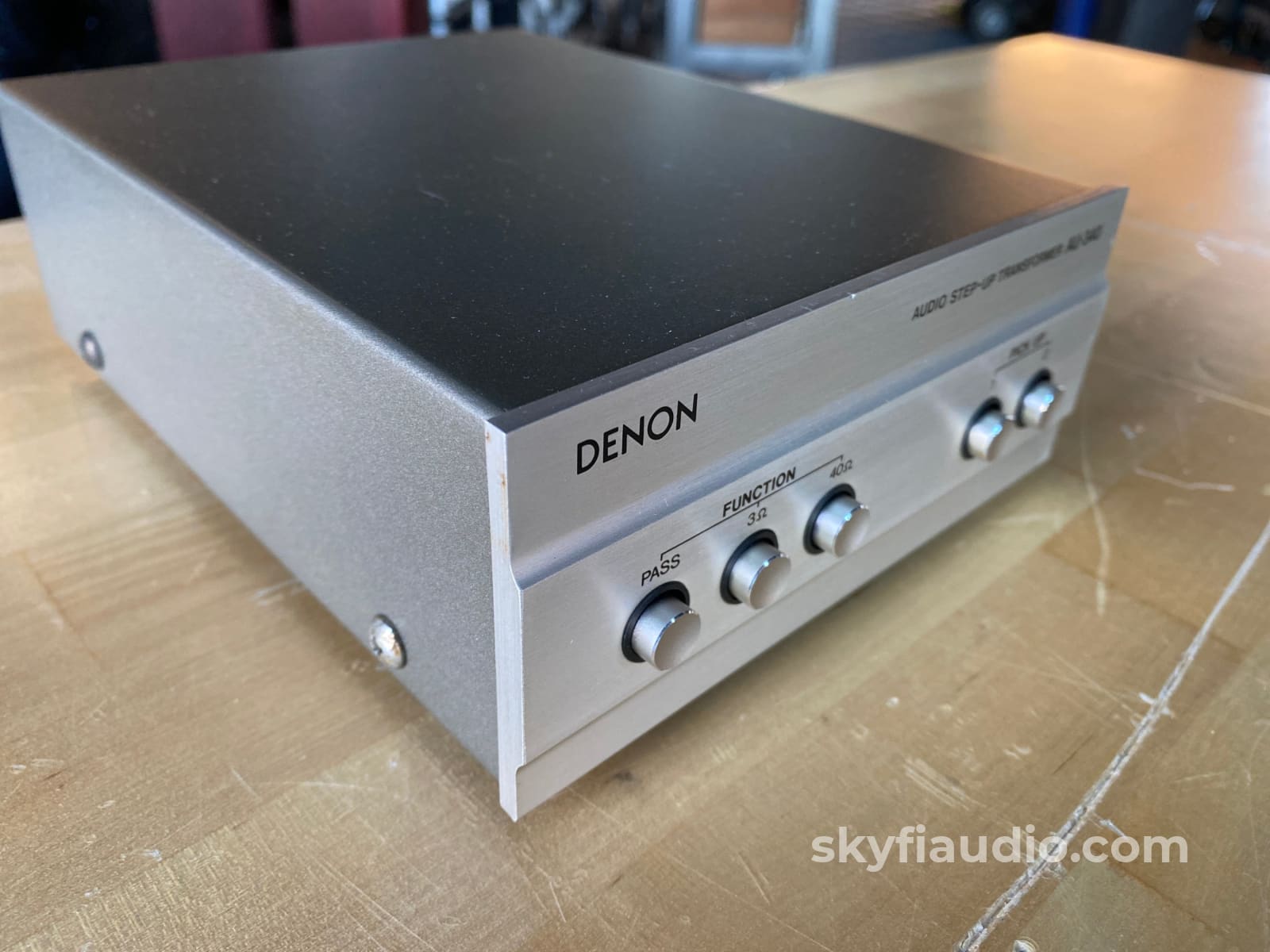 Denon Au-340 Vintage Phono Step-Up Transformer (Mc To Mm) Accessory