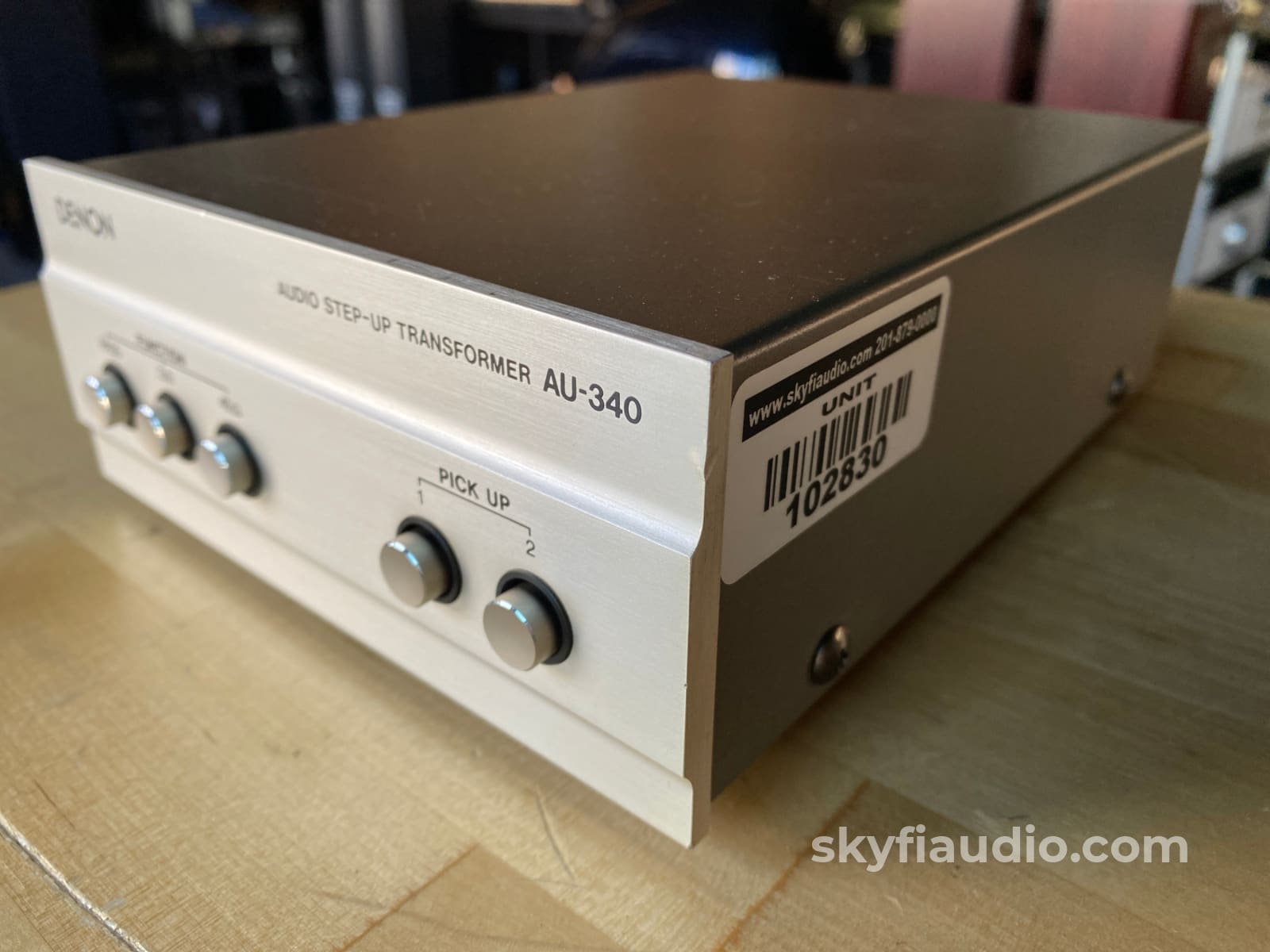 Denon Au-340 Vintage Phono Step-Up Transformer (Mc To Mm) Accessory