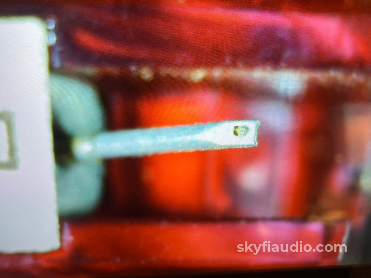 Denon Dl-110 Mc Phono Cartridge Paired W/ Vintage Technics Sh-98 Headshell