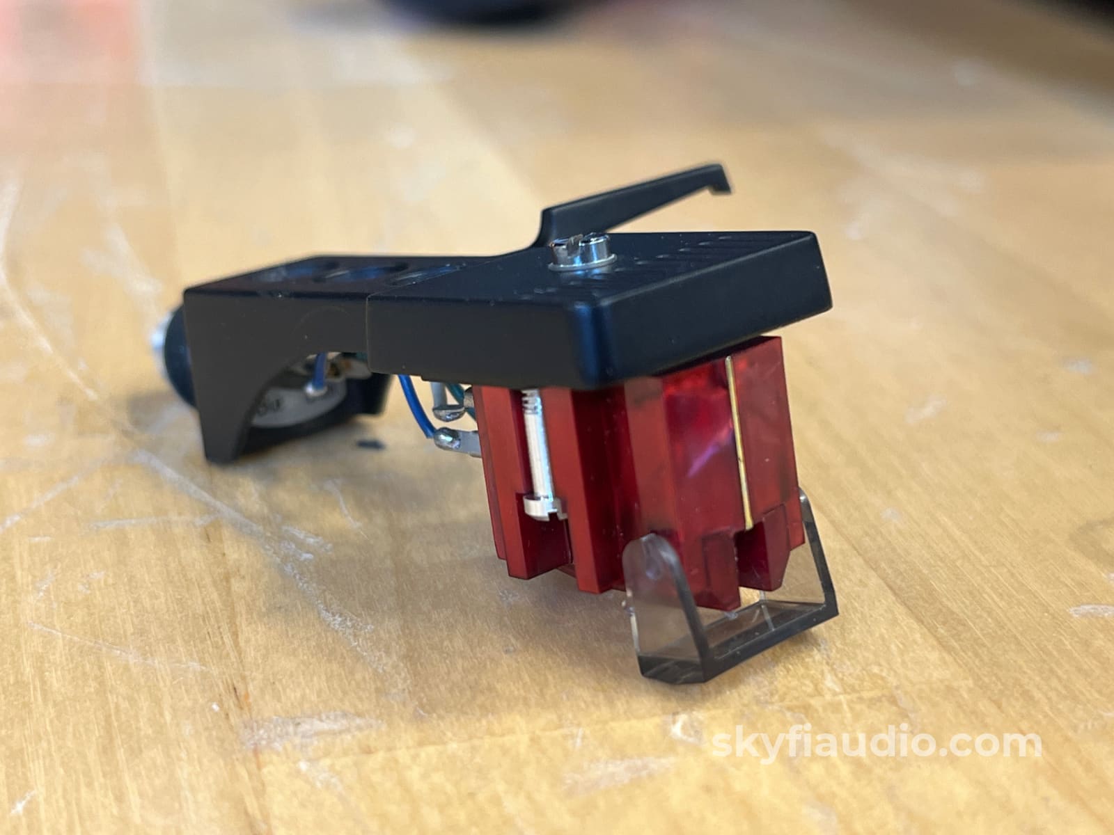 Denon Dl-110 Mc Phono Cartridge Paired W/ Vintage Technics Sh-98 Headshell