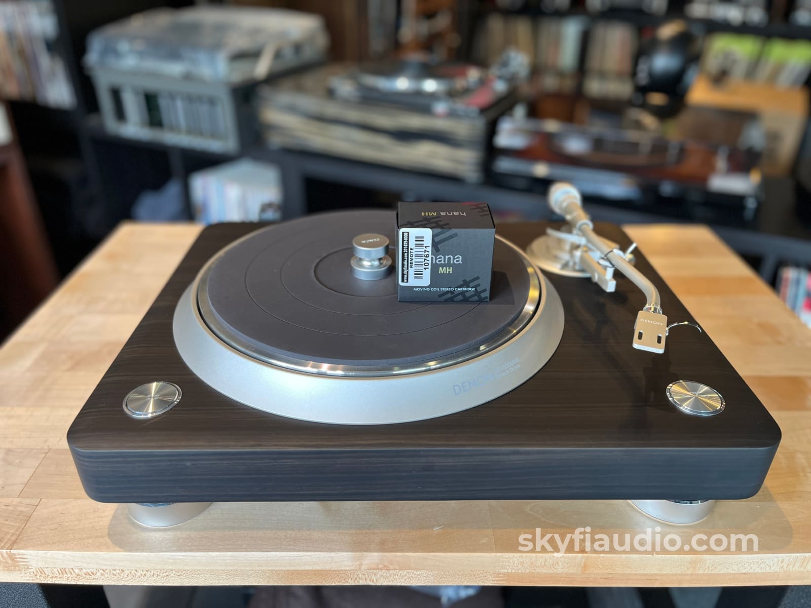 Denon DP-3000NE Turntable Paired W/ New Hana MH Cartridge - Turntable